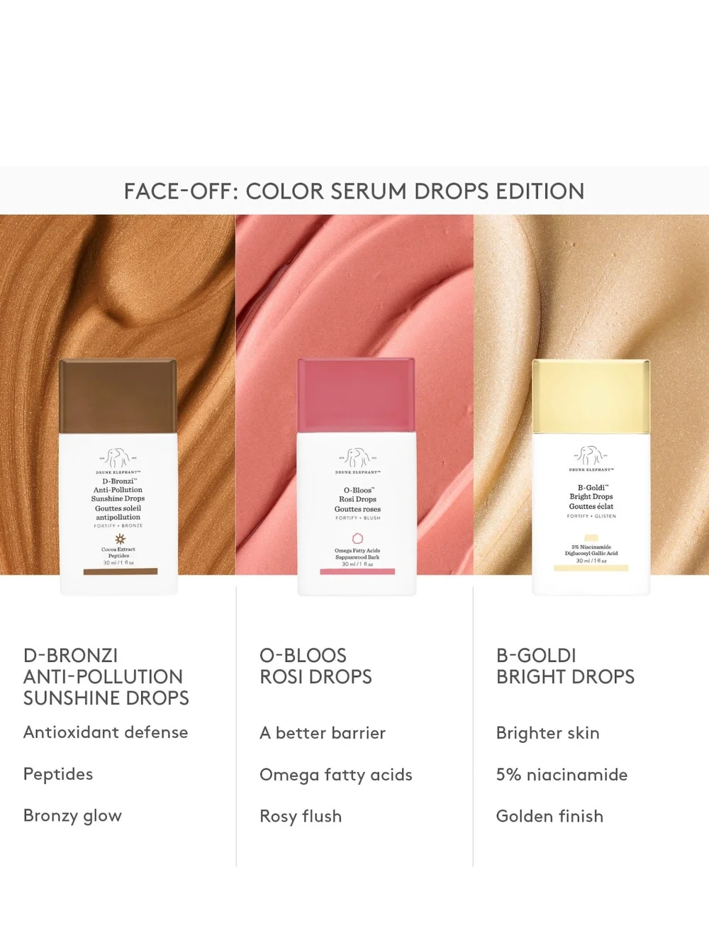 Drunk Elephant D-Bronzi Sunshine Drops Full Size 30ml